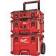 Milwaukee 22 In. Packout Modular Tool Box Storage System Stackable Rolling Wheel