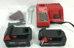 Milwaukee 2698-26 M18 18V 6 Tool Combo Kit with 2 Batteries Packout Rolling Box LN