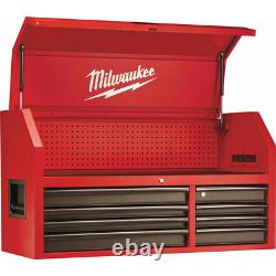 Milwaukee 46 in 16-Drawer Steel Tool Chest Rolling Cabinet Organizer With Wheels