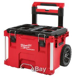 Milwaukee 48-22-8426 250-Pound Capacity Polymer Packout Rolling Tool Box