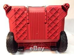 Milwaukee 48-22-8426 250lb Capacity Rolling Box Packout & 2x 48-22-8424 Tool Box