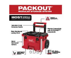 Milwaukee 48-22-8426 PACKOUT 22 in. Rolling Tool Box with 250 lbs. Capacity