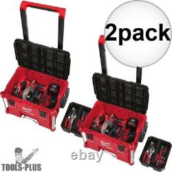 Milwaukee 48-22-8426 PACKOUT Rolling Tool Box 2x New
