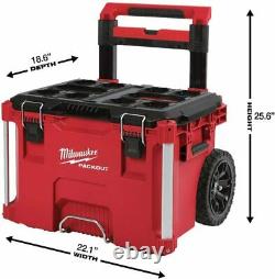 Milwaukee 48-22-8426 PACKOUT Rolling Tool Box New
