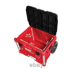 Milwaukee 48-22-8426 Packout Impact Resistant Modular Rolling Tool Box, 250-lbs