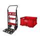 Milwaukee Packout Utility Cart Rolling 20 Inch 2 Wheel W Tool Storage Crate New