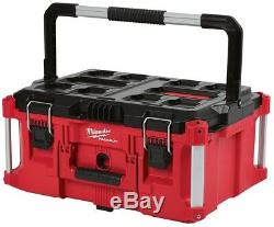 Milwaukee Packout Modular Tool Box Storage System Rolling Stacking Design 22 in