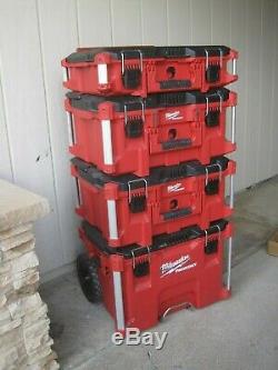 Milwaukee Packout Portable Tool Box Storage Rolling-Wheeled Cart PICK UP ONLY