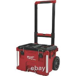 Milwaukee Packout Rolling Toolbox 22.1in. L x 18.9in. W x 25.6in. H, Model# 48-22