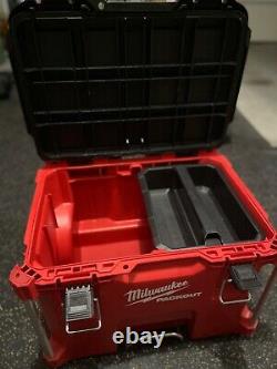 Milwaukee Packout Tool Box Storage System With 2nd Packout Attachment