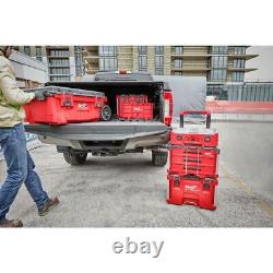 Milwaukee Rolling Tool Chest PACKOUT 38 in Dual Stack Top 250 lb Weight Capacity