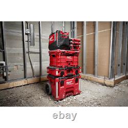 Milwaukee Rolling Tool Storage Box Crate Bin Set PACKOUT System Construction