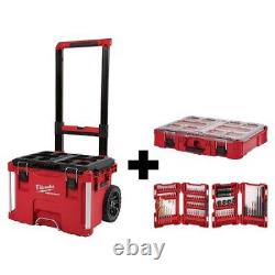 Milwaukee Tool 48-22-8426, 48-22-8430, 48-32-4030 Packout Rolling Tool Box With