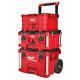 Milwaukee Tool Storage 22 In Rolling And Large Tool Box 18.6 In Crate Bin Red
