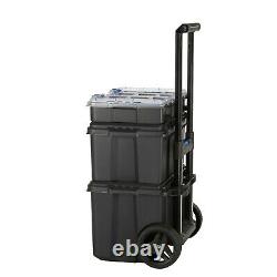 Mobile Tool Storage Organizer Boxes Portable Chests Rolling Wheels Cart Bins DIY