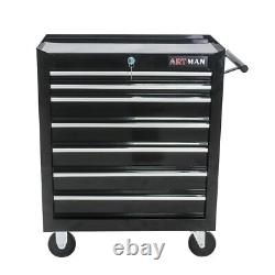 Mobile Workbench Rolling Tool storage Cabinet with 7Drawer Single Door Tool Chest