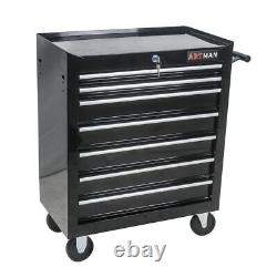 Mobile Workbench Rolling Tool storage Cabinet with 7Drawer Single Door Tool Chest