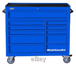 Motamec Classic C94 Large Roller Cabinet Tool Chest RollCab Box Roll Cab Blue