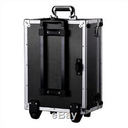 Multi-Function Aluminum Rolling Case Storage Toolbox with Wheels/Lift Handle