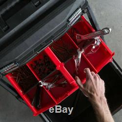 NEW! CRAFTSMAN 22 inch Multi-Level Rolling Workshop Lockable Tool Box in RED
