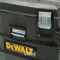 NEW DeWALT Black Utility Rolling Portable Toolbox Cart Chest Tool-Storage-Box