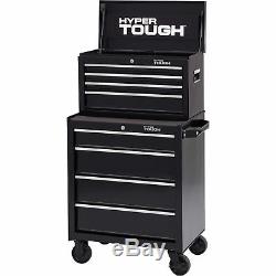 NEW Hyper Tough 4-Drawer Rolling Tool Cabinet with Ball-Bearing Slides 26W