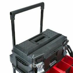 NEW Portable Tool Box Storage Rolling Mobile Organizer Work Station Lockable