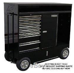 NEW RSR NASCAR Pit Box Pitbox Rolling Portable Racing Toolbox Cart Kart Tool box