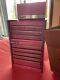 New Snap-on Full Set Micro Roll Cabinet Bottom & Top Chest Mini Tool Box Pink
