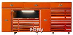 New 15.5 Foot Industrial Toolbox System Rolling Toolbox Lifetime Warranty