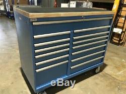 New Lista 14-Drawer Rolling Tool / Parts Box Work Cart Cabinet with Top & Casters