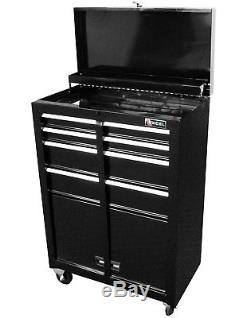 New Steel Rolling Tool Chest Portable Storage Cabinet Mechanic Toolbox Cart