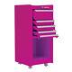 New The Original Pink Box Pb1804r 16-inch 4-drawer 18g Steel Rolling Tool/salon