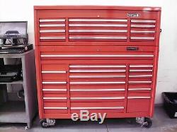 Nice! Matco Tool Box Top Chest #mb2020x & Matco Roll Away Cabinet #mb2010sx