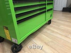 OBO Homak 54 Rs pro Scratch and dent DISCOUNTED Lime Green ROLLING TOOLBOX