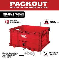 PACKOUT 22 In. Rolling Tool Box/22 In. Large Tool Box/18.6 In. Tool Storage Crat