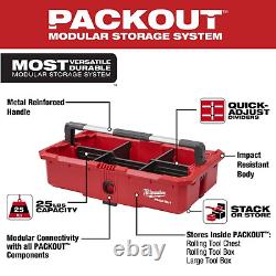 Packout Tool Tray and Rolling Tool Chest Lockable Convenient Portable Tool Boxes