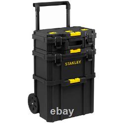 Portable Rolling Storage Tool Box Cart Organizer Chest Bin Mobile Wheels New