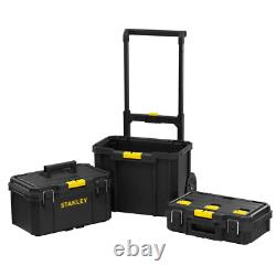 Portable Rolling Storage Tool Box Cart Organizer Chest Bin Mobile Wheels New