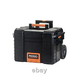 Portable Rolling Tool Box Wheel Cart Part Organizer Durable Storage Tote