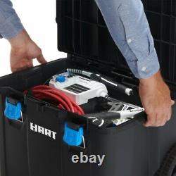 Portable Rolling Tool Box on Wheels Cart Part Organizer Storage Bin chest kit