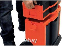 Portable Rolling Trolley Tool Box on Wheels Cart Part Organizer Storage Bins
