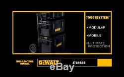 Quality DeWALT Rolling-Wheel Portable Toolbox Cart Chest Tool-Storage-Box (4-pc)