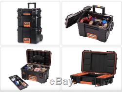 RIDGID Tool Box Portable Rolling Cart Professional Storage Organizer Toolbox NEW