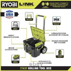 RYOBI LINK Rolling Tool Box with Standard Tool Box