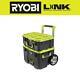 Ryobi Link Rolling With Medium Tool Box Lockable Telescoping Handle 9 In Wheels