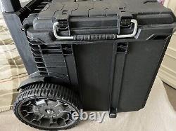 Ridgid 2.0 Pro Gear System 25 All Terrain Rolling Tool Cart & Power Tool Case