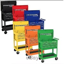 Roll Around 30 In. 4 Drawer Rolling Tool Box Storage Chest Cabinet Cart Various