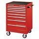 Rolling Cabinet 26 In. Toolbox Chest Roll Around Storage Box Garage Tool Cart