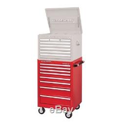 Rolling Cabinet 26 In. ToolBox Chest Roll Around Storage Box Garage Tool Cart